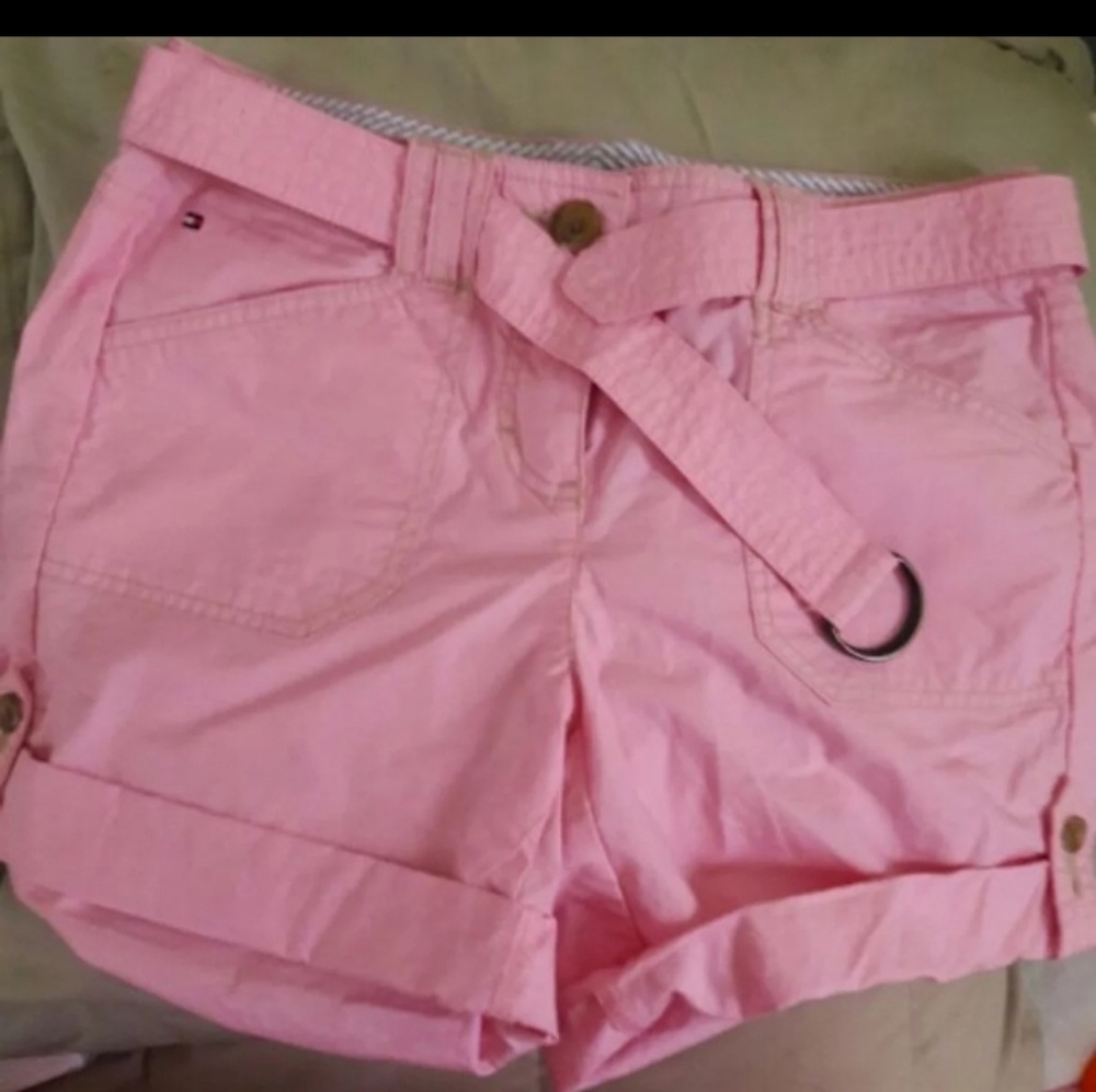 Vintage Tommy Hilfiger pink shorts